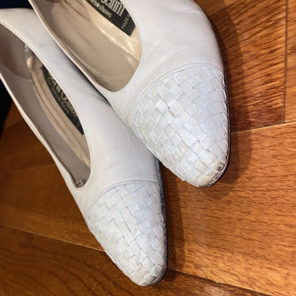 Alberta Cellini Vintage Kitten heels shoes Sz 5.5 - Picture 9 of 11